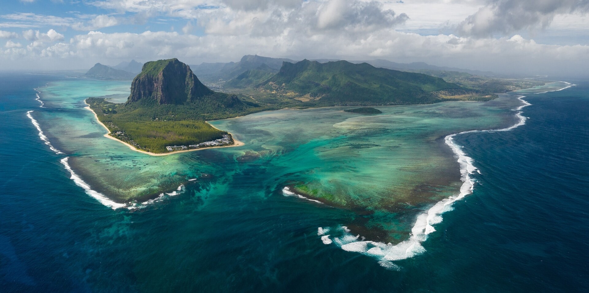 A superyacht charter in the Mauritius