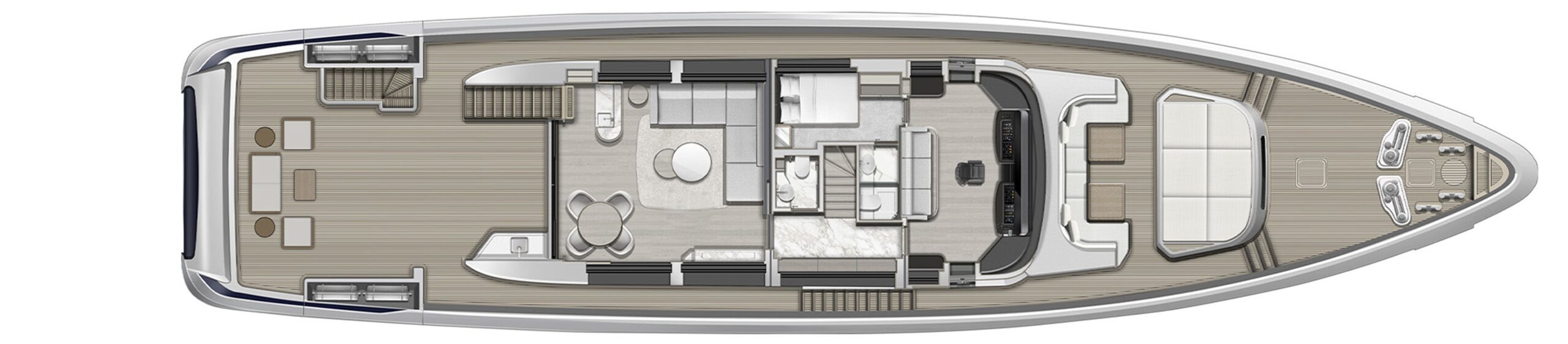 MAJESTY 120 yacht for Sale (34) | Phoenix Yacht Management
