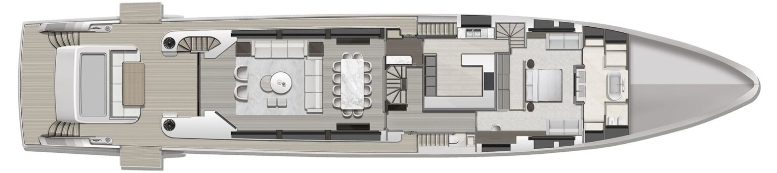 MAJESTY 140 yacht for Sale (24) | Phoenix Yacht Management