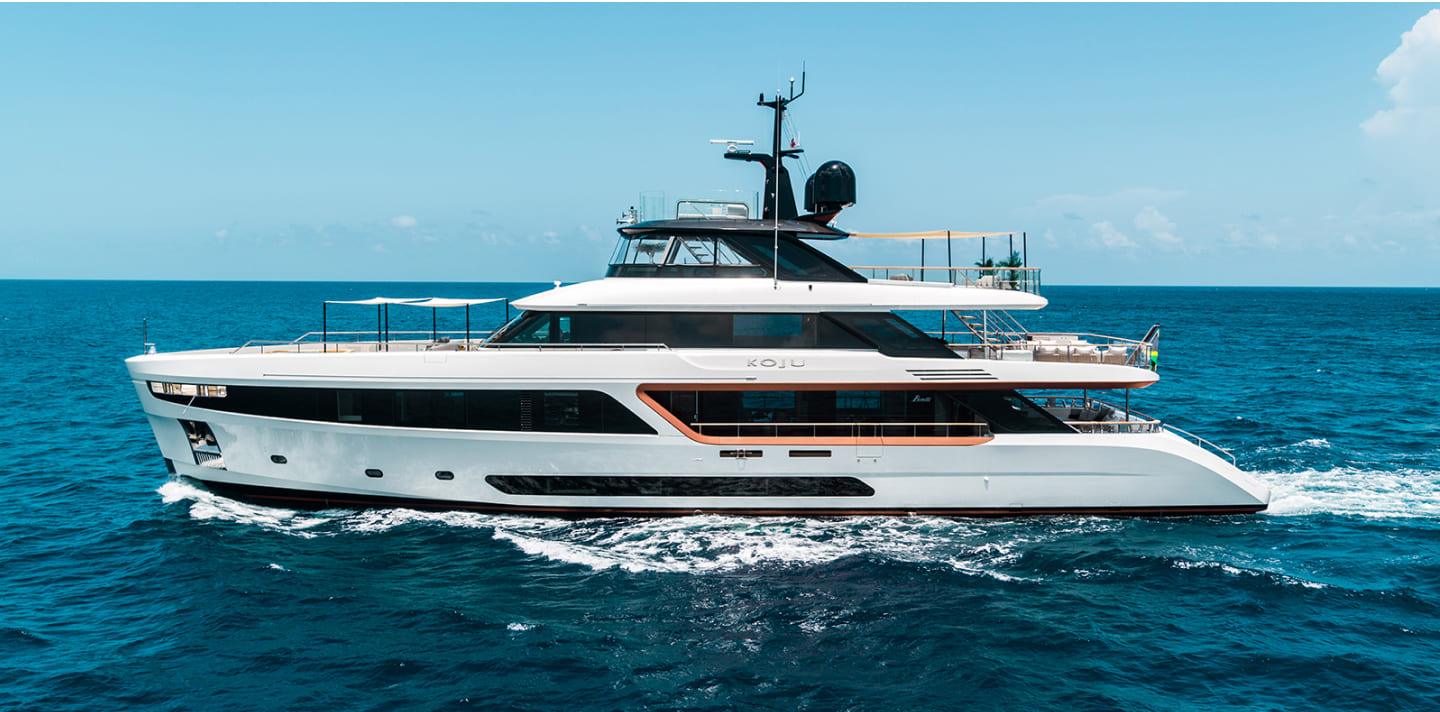 Koju yacht for Charter | Phoenix Yacht Management